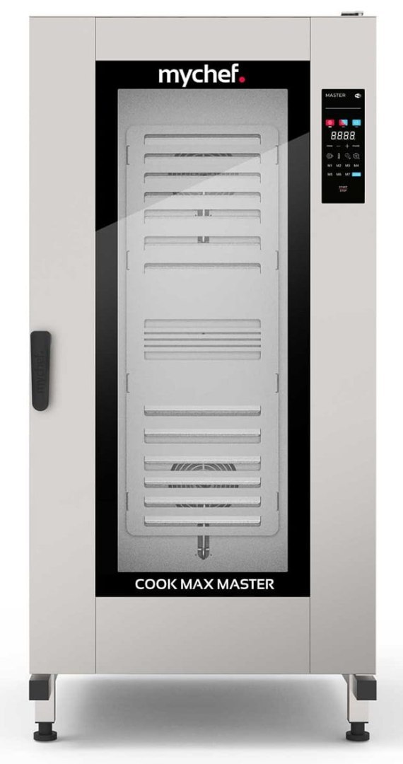 Piec konwekcyjno-parowy elektryczny z wózkiem 20xGN2/1 TSC Mychef COOK MAX MASTER 202E TSC